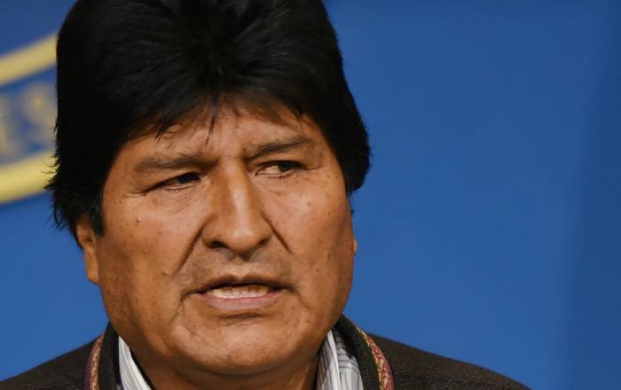 El presidente boliviano, Evo Morales. Foto: Enzo de Luca / Presidencia de Bolivia / AFP

