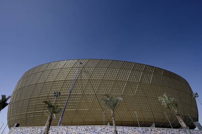 Estadio Lusail en Doha. · Foto: Gabriel Bouys, AFP
