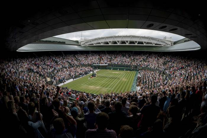 Sexto día del Campeonato de Wimbledon 2021 en el All England Tennis Club en Wimbledon, al suroeste de Londres. · Foto: Ben Queenborough, pool, AFP