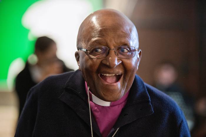 Desmond Tutu, en Sudafrica. Archivo: abril de 2019 · Foto: Rodger Bosch, afp
