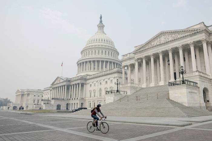 Capitolio de Estados Unidos, el 8 de junio, en Washington. · Foto: Anna Moneymaker, AFP