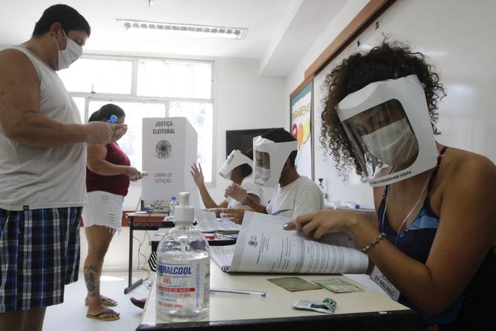 Votación en el estado de Río de Janeiro (archivo, noviembre de 2020). · Foto: Fernando Frazão, Agência Brasil