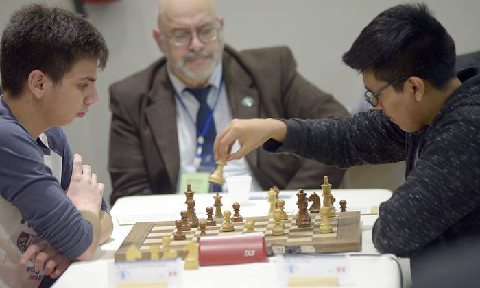 Ronda de desempates en el 13° Campeonato continental absoluto de ajedrez de las Americas.
 · Foto: Andrés Cuenca