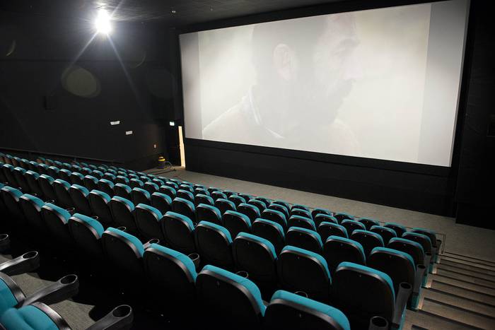 Nuevas salas de Cinemateca en el edificio de la Corporación Andina de Fomento.
 · Foto:  Santiago Mazzarovich