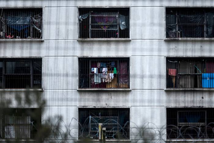 Cárcel de mujeres en Montevideo (archivo, junio de 2020). · Foto: Javier Calvelo, adhocFOTOS