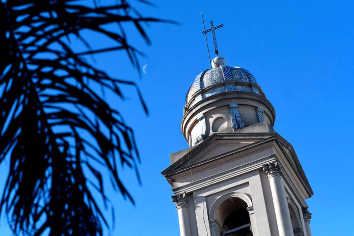 Catedral de Montevideo (archivo, julio de 2020). · Foto: Javier Calvelo, adhocFOTOS