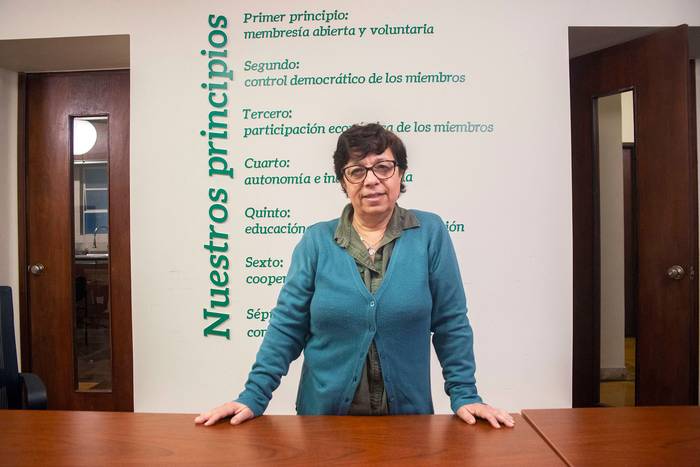 Alicia Maneiro, presidenta de Cudecoop. · Foto: Alessandro Maradei