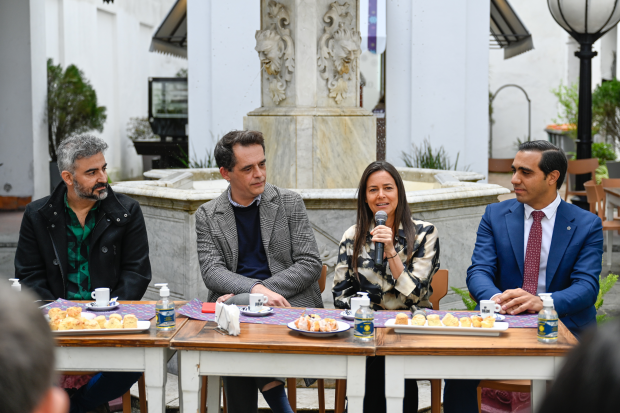 Lanzamiento de la 13ª edición de Café Solidario, el 17 de octubre, en el Museo Histórico Cabildo. Foto: Verónica Caballero, Intendencia de Montevideo.