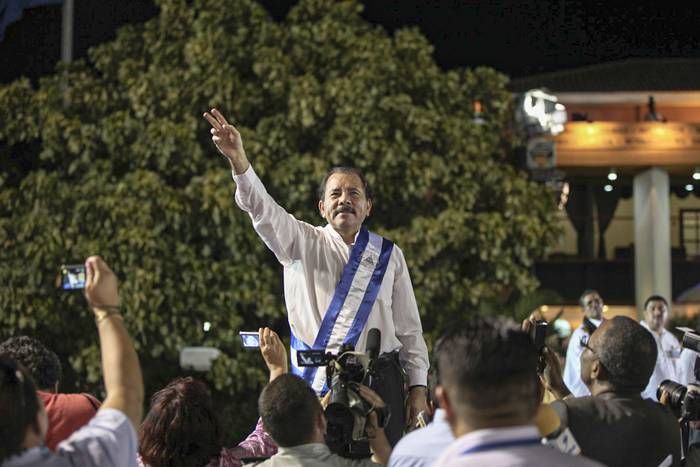 Daniel Ortega (10.01.2012). · Foto: Presidencia de Nicaragua