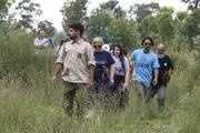 Maximiliano Abella durante una jornada de plantación de árboles nativos, junto a la Red Uruguaya de ONG Ambientales.
