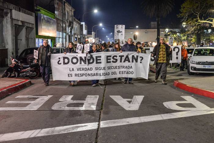 Marcha del Silencio en Maldonado. · Foto: Natalia Ayala