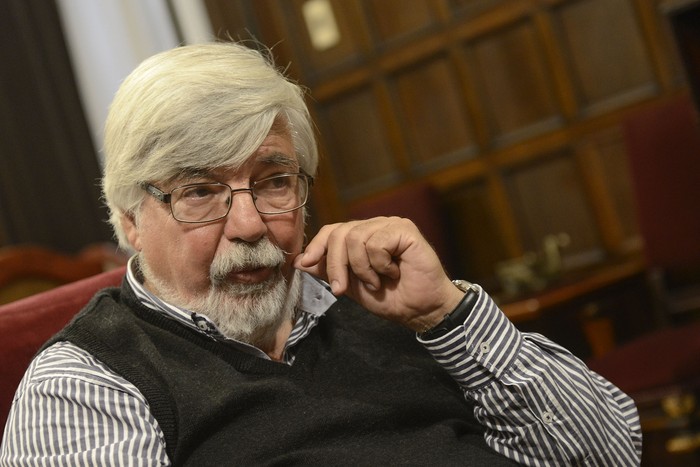 Eduardo Bonomi (archivo, mayo de 2015). · Foto: Santiago Mazzarovich