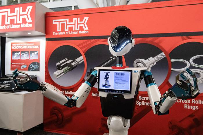 Cumbre y exposición de robótica, el 2 de mayo, en Boston, Estados Unidos. · Foto: Joseph Prezioso, AFP