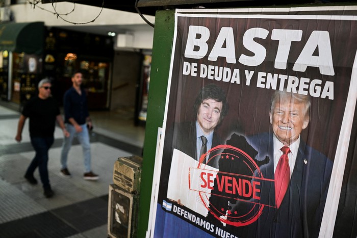 Bueno Aires, el 10 de octubre. · Foto: AFP Bueno Aires, el 10 de octubre. · Foto: AFP