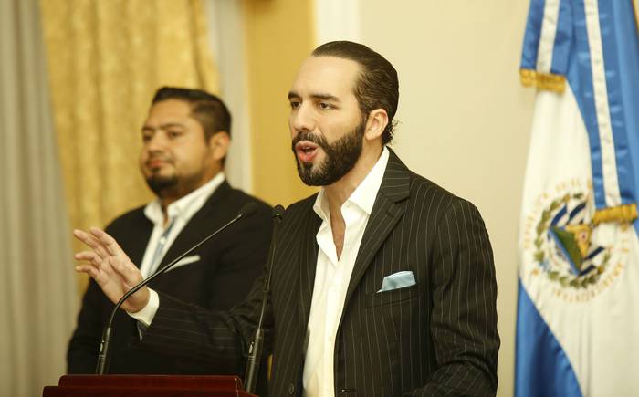 Nayib Bukele, presidente de El Salvador. · Foto: Presidencia de El Salvador, AFP