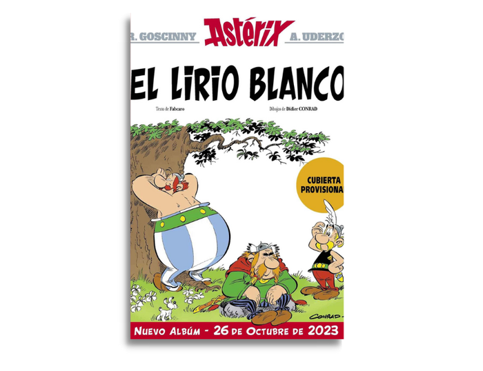 Foto principal del artículo 'La nueva aventura de Asterix se titulará El lirio blanco y se meterá con la New Age'