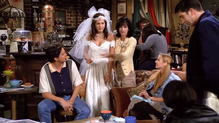 Primera escena de Friends, año 1994.