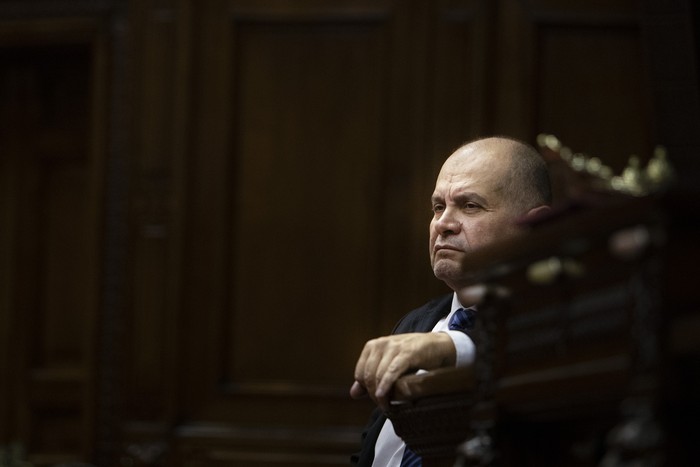 Álvaro Viviano, en la Cámara de Diputados (archivo, junio de 2022). · Foto: .