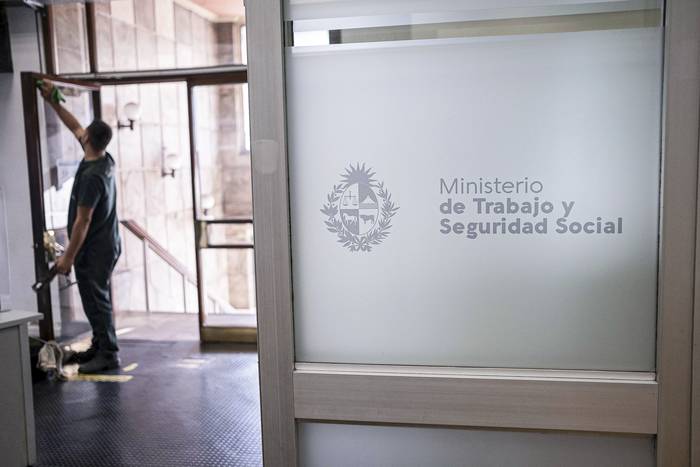 Ministerio de Trabajo y Seguridad Social (archivo, mayo de 2022). · Foto: Pablo Vignali / adhocFOTOS