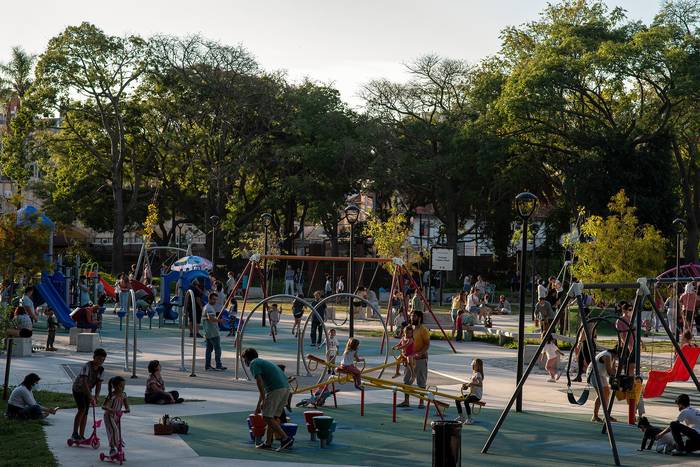 Parque Rodó infantil (archivo, mayo de 2021). · Foto: Ricardo Antúnez, adhocFOTOS