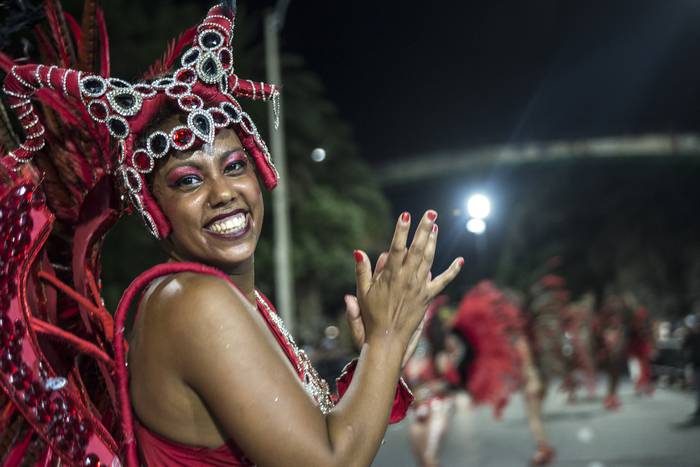 Desfile de Escuelas de Samba, el 23 de enero en el Parque Rodó · Foto: Natalia Rovira