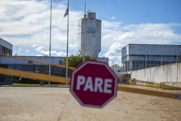 Planta de OSE en Aguas Corrientes. · Foto: .