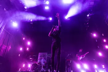 Roberto Musso, vocalista de Cuarteto de Nos (archivo, 2024). · Foto: Rodrigo Viera Amaral