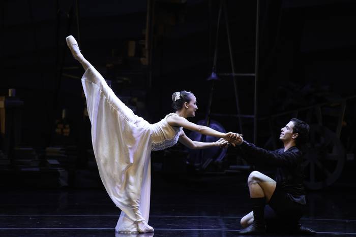 Ensayo general de Gala de Ballet, en el SODRE (archivo, setiembre de 2020).





 · Foto: Federico Gutiérrez