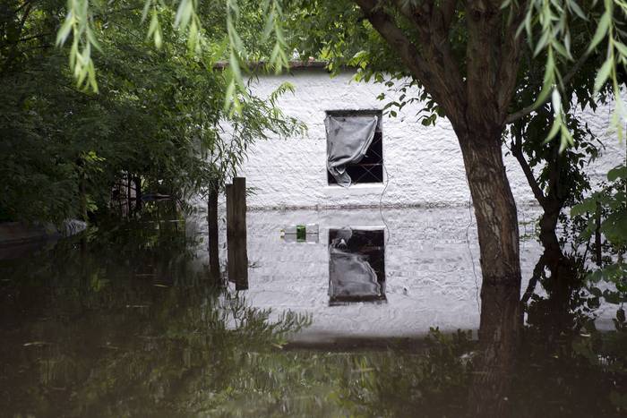 Inundaciones en la ciudad de Durazno (archivo, enero de 2019). · Foto: Andrés Cuenca
