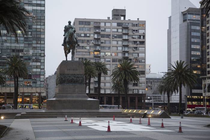 Plaza Independencia ( archivo setiembre de  2019) · Foto: .