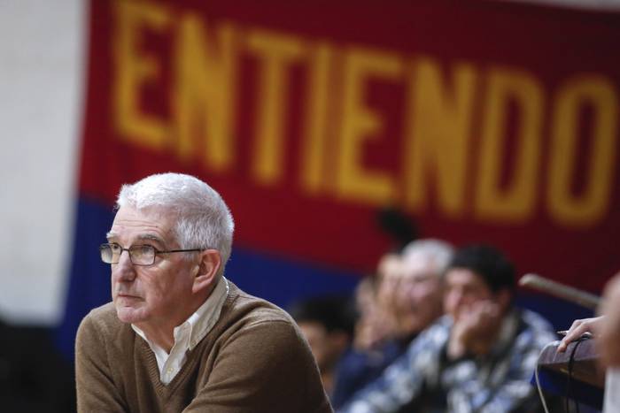 Daniel Lovera, entrenador de Unión Atlética. (archivo, setiembre de 2019) · Foto: .