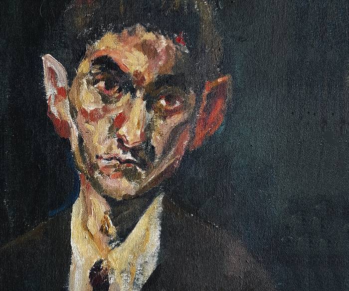 Foto principal del artículo 'Kafka por 100: celebraciones internacionales para repensar al autor central del siglo XX' · Ilustración: Ramiro Alonso