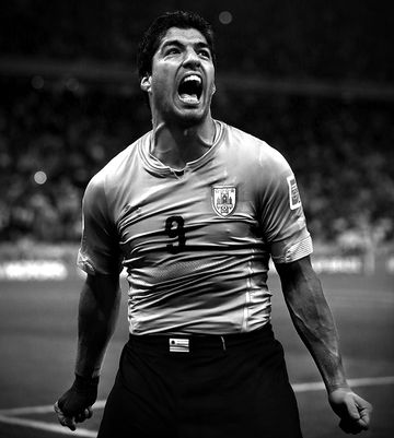 Luis Suárez, ayer, en el estadio Arena Corinthians de San Pablo./ Foto: Sandro Pereyra Luis Suárez, ayer, en el estadio Arena Corinthians de San Pablo./ Foto: Sandro Pereyra