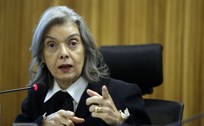 Cármen Lúcia ministra del Supremo Tribunal Federal (archivo, noviembre de 2018). · Foto: Fernando Frazão, Agência Brasil