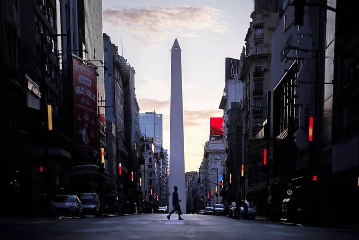 Buenos Aires. (archivo, marzo de 2020) · Foto: Juan Ignacio Roncoroni, EFE 