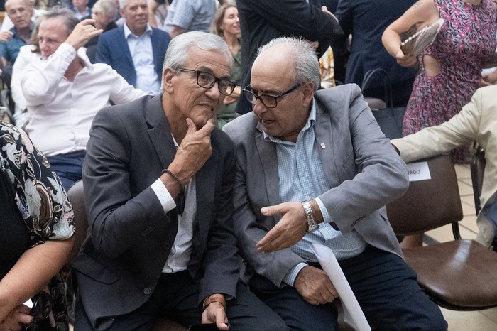 Juan Castillo y Alfredo Fratti (archivo, marzo de 2025). · Foto: Alessandro Maradei Juan Castillo y Alfredo Fratti (archivo, marzo de 2025). · Foto: Alessandro Maradei