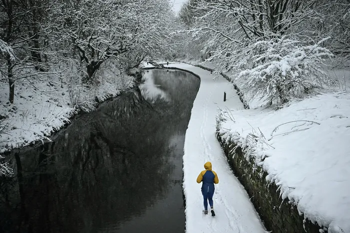 Canal de Atherfield en Marsden, al norte de Inglaterra (archivo, enero de 2025). · Foto: Oli Scarf, AFP