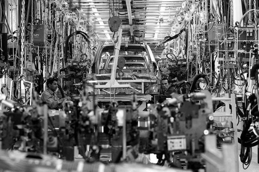 Planta de ensamblado automotriz Chery-Socma. (archivo, mayo de 2008) 