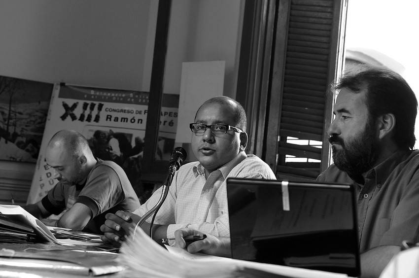 Asamblea de Fenapes. (archivo, marzo de 2012)