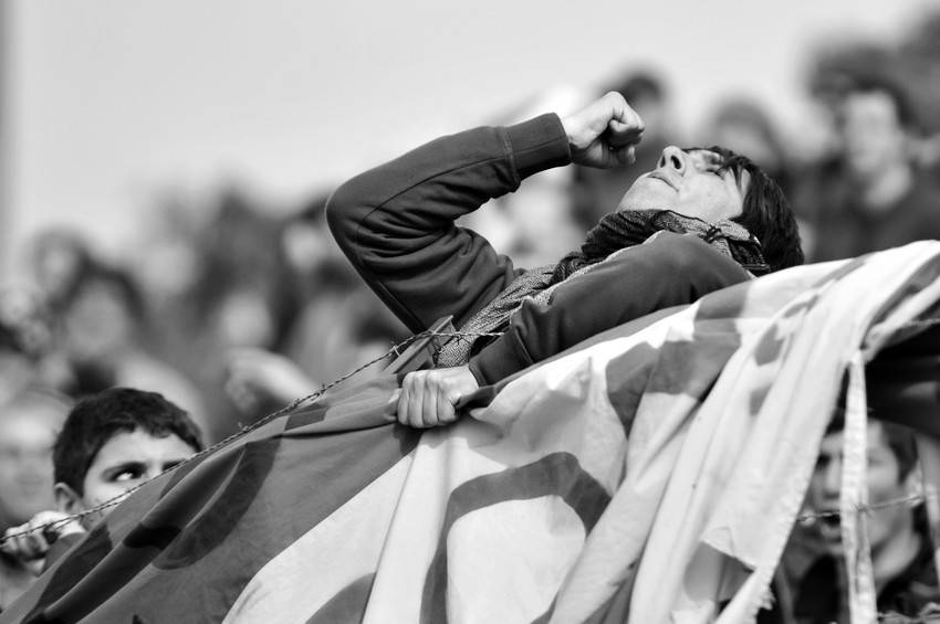 Hinchas de Progreso durante el partido disputado en el estadio Olímpico la semana anterior. (archivo, junio de 2012) 