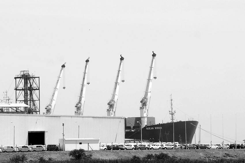Puerto de Nueva Palmira. (archivo, noviembre de 2011)