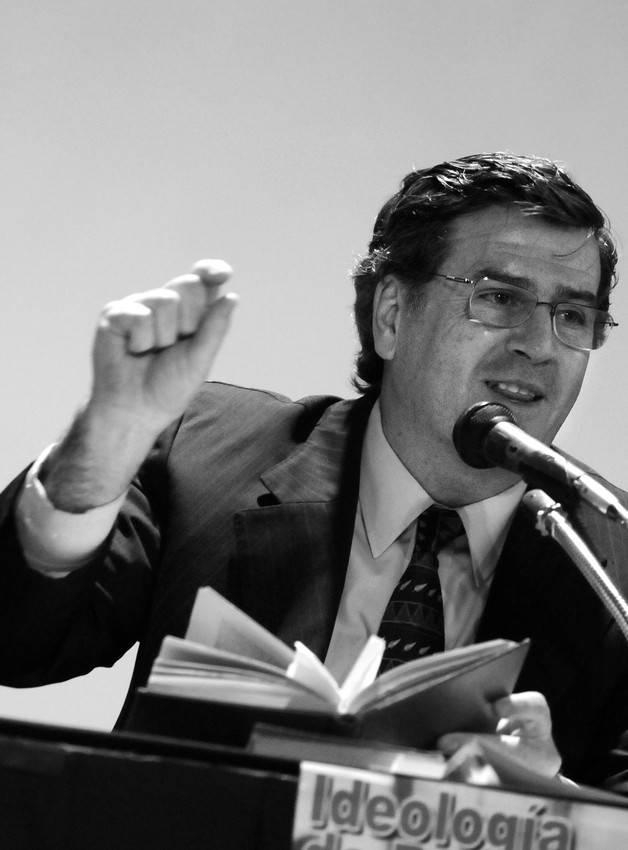 Pedro Bordaberry, en la presentación del libro Ideología de Batlle, en el Ateneo de Montevideo.