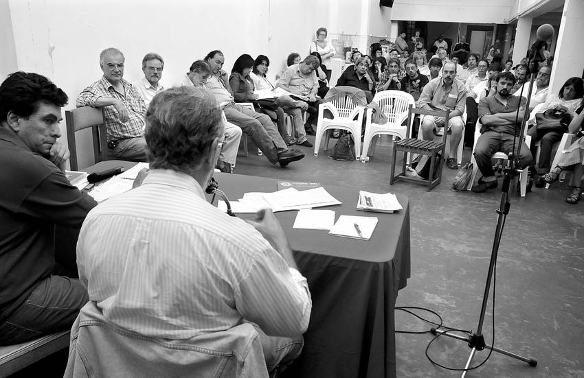 Encuentro Nacional de Trabajadores del Movimiento de Participación Popular, en Montevideo. (archivo, noviembre de 2008)