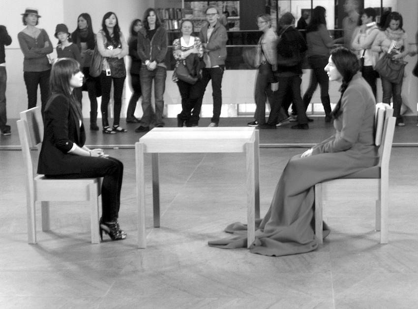 The Artist Is Present, de Marina Abramovic. 