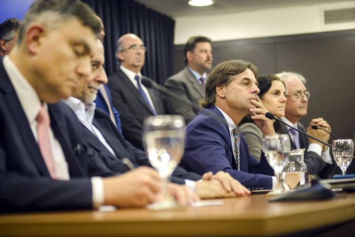 Consejo de Ministros en la Torre Ejecutiva (archivo, octubre de 2022). · Foto: Mara Quintero