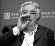 José Mujica, ayer, durante su conferencia en la American University en Washington, DC (EE.UU.).  / Foto:  Lenin Nolly, Efe