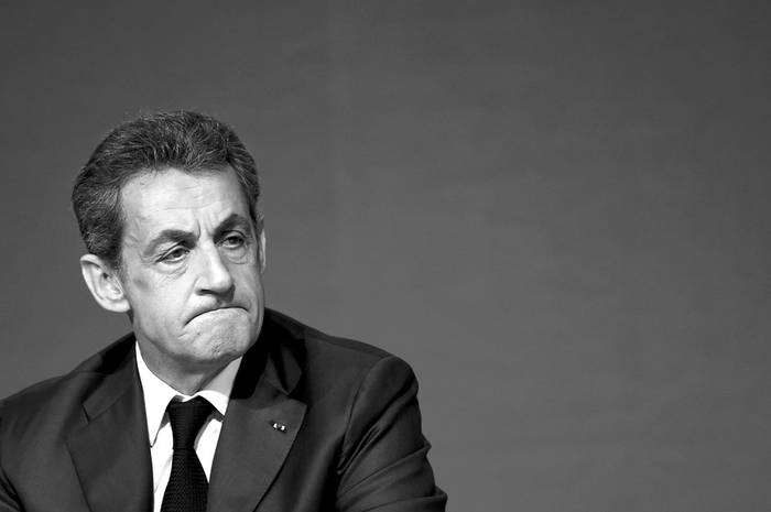 Nicolas Sarkozy, presidente del partido Los Republicanos, durante el Consejo Nacional,
el domingo en París. Foto: Lionel Bonaventure, Afp