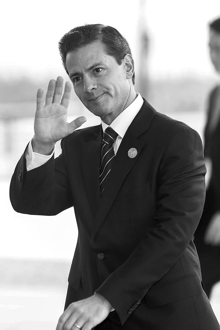 Enrique Peña Nieto, presidente de México, llega a la cumbre del G20, en el Centro
Internacional de Exposiciones, en Hangzhou, el 4 de setiembre.
Foto: Rolex Dela Pena, Afp