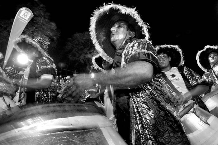 Desfile de Llamadas, el jueves. Foto: Federico Gutiérrez