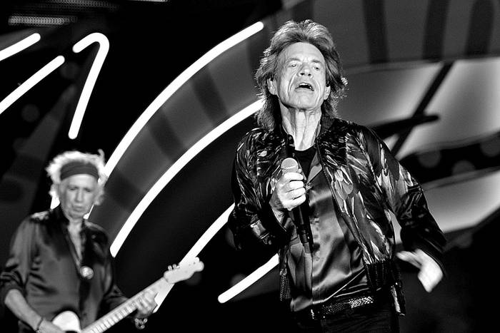 Rolling Stones, el martes en el estadio Centenario. Foto: Federico Gutiérrez